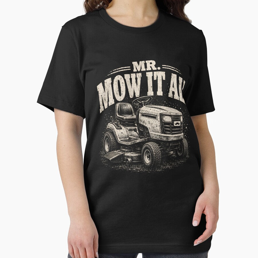 Mr. Mow It All Lawn Mower Landscaper by zoes-ink