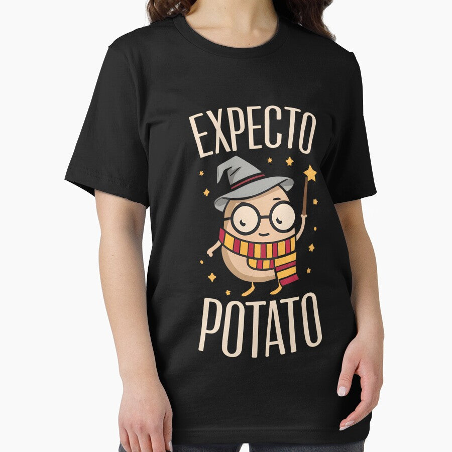 Expecto Potato Wizard Funny by KellieHoskins