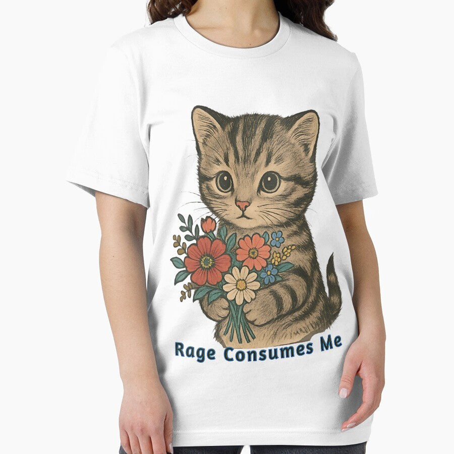 Rage Consumes Me Funny Cat by gear-posters