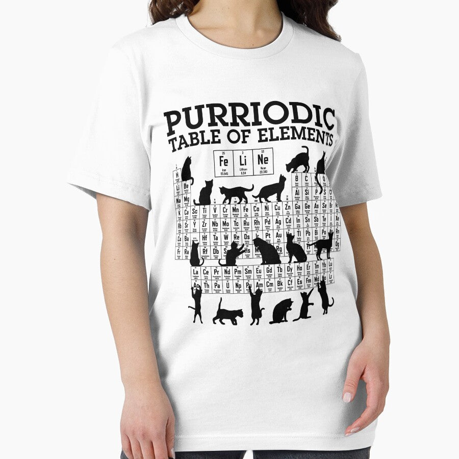 Purriodic Periodic Table Of Elements Cat Lover Cats Science by GrandeDuc