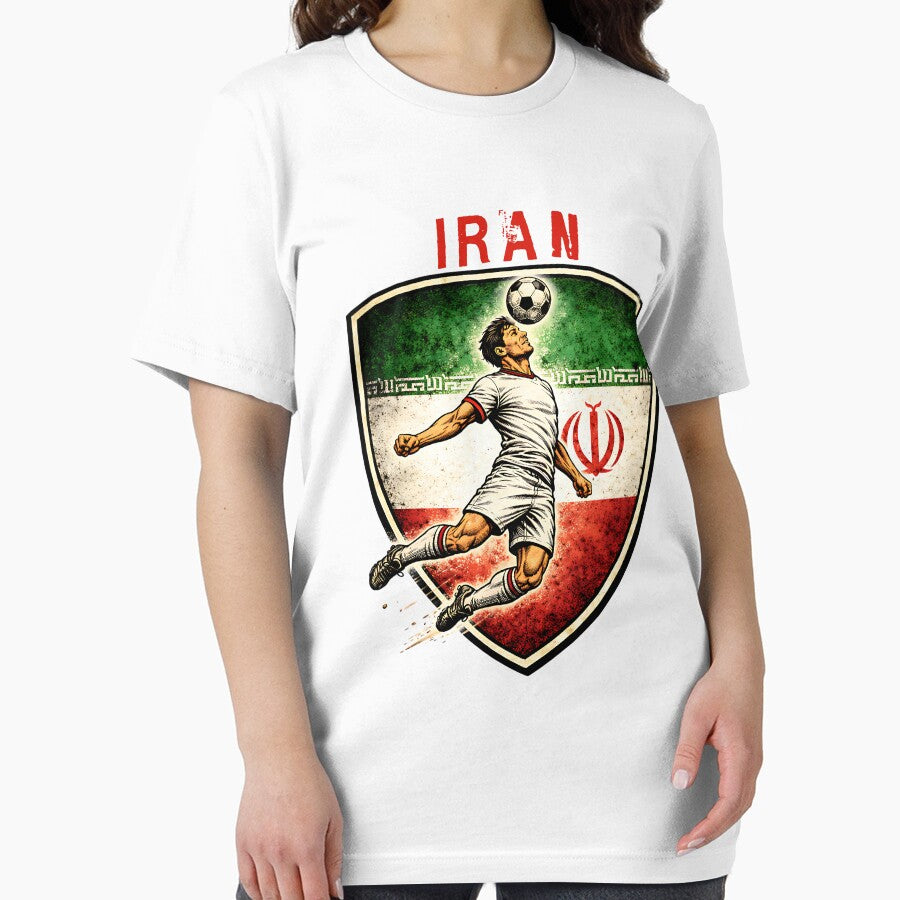 Iran - 2026 Futbol Retro Style by Tee Nook