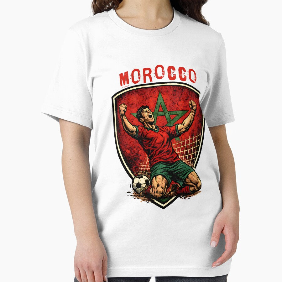 Morocco - 2026 Futbol Retro Style by Tee Nook