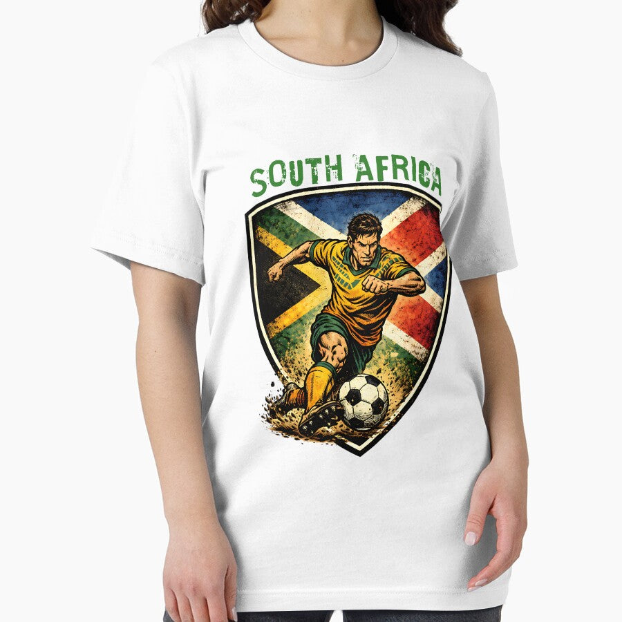 South Africa - 2026 Futbol Retro Style by Tee Nook