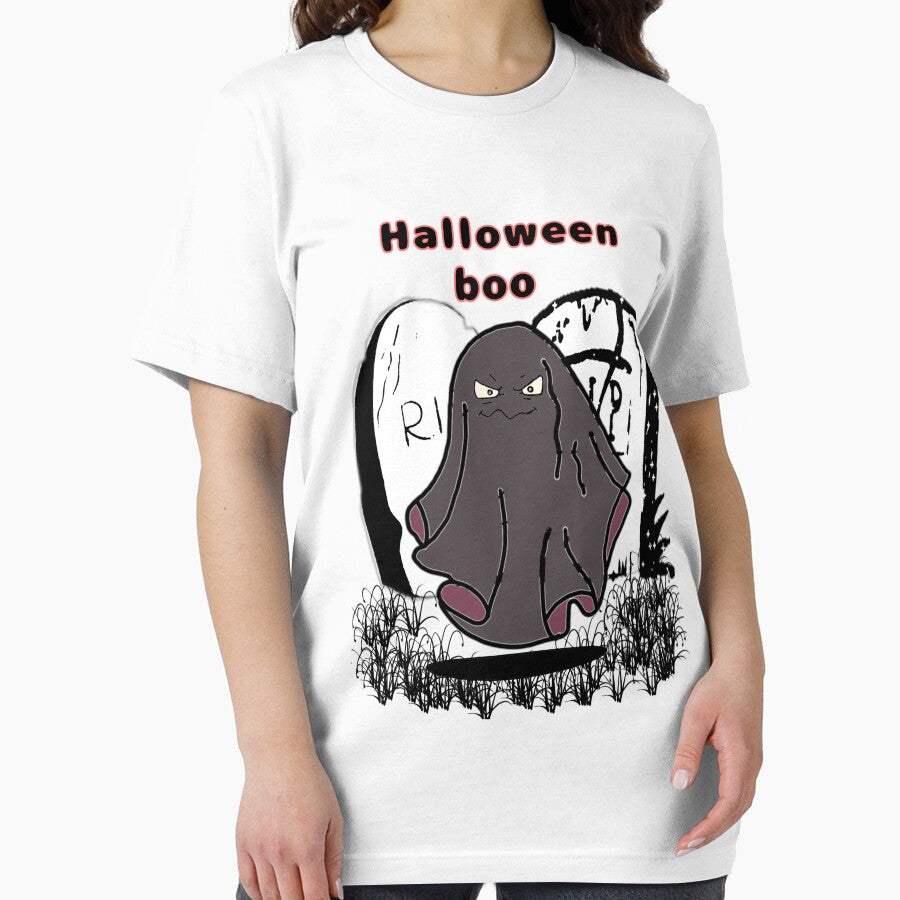 cute ghost halloween night by Prapan