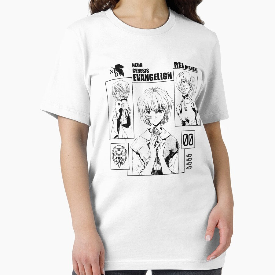 Rei Ayanami | End of evangelion shirt | otaku clothing by 1522Shop