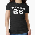 Mexico 2026 Vintage Distressed Soccer Football Design by BluecidDesign