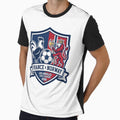 France Versus Norway Soccer Crest Los Angeles 2026 by Pride Emblem Prints