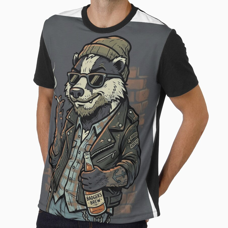Streetwear Graphic T-Shirt, Street Style Graphic Tee, Adult Graphic T-Shirt by Beauty Hand LK