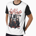 Bts Arirang Group Poster Red Accent by LorenBehre