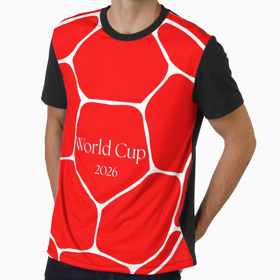 Copy of 2026 Football Global Tournament Fan Ball (Red) by Digital Muse 7