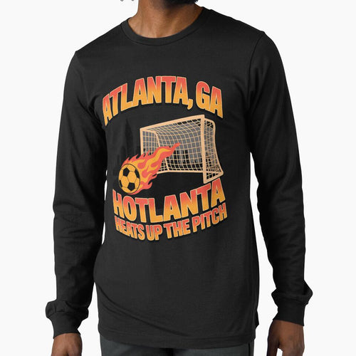 2026 soccer city - Atlanta GA - soccer host city - american soccer fan - soccer supporter - red white and blue - national pride - soccer hype - soccer fan gear - soccer watch party by JansenGS