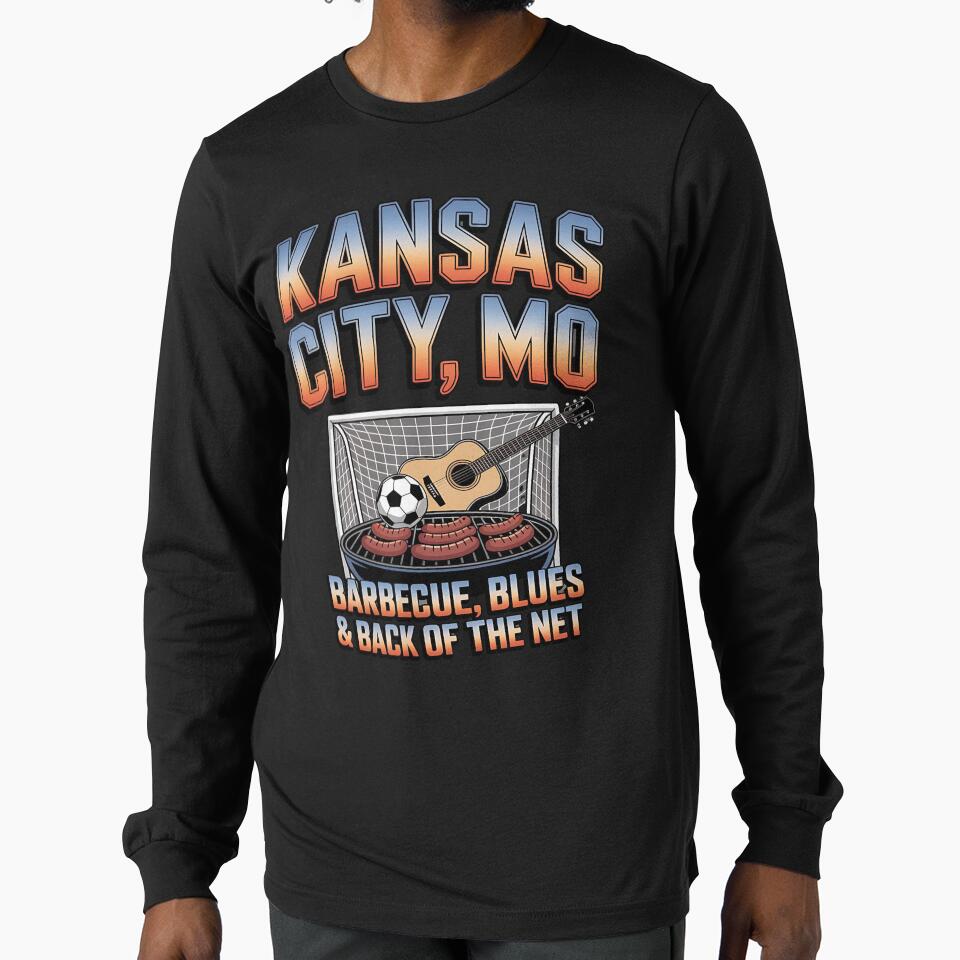2026 soccer city - Kansas MO - soccer host city - american soccer fan - soccer supporter - red white and blue - national pride - soccer hype - soccer fan gear - soccer watch party by JansenGS