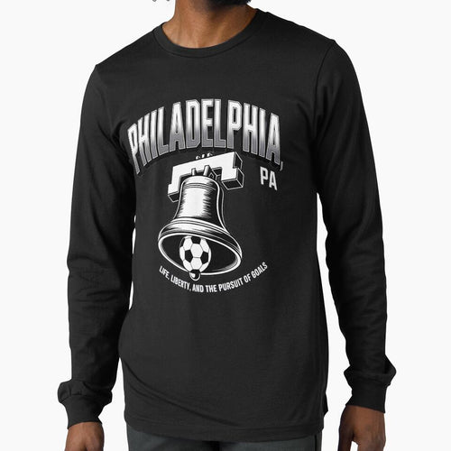 2026 soccer city - Philadelphia PA - soccer host city - american soccer fan - soccer supporter - red white and blue - national pride - soccer hype - soccer fan gear - soccer watch party by JansenGS