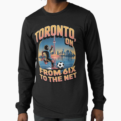 2026 soccer city - Toronto ON - soccer host city - american soccer fan - soccer supporter - red white and blue - national pride - soccer hype - soccer fan gear - soccer watch party by JansenGS