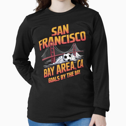 2026 soccer city - San Francisco CA - soccer host city - american soccer fan - soccer supporter - red white and blue - national pride - soccer hype - soccer fan gear - soccer watch party by JansenGS