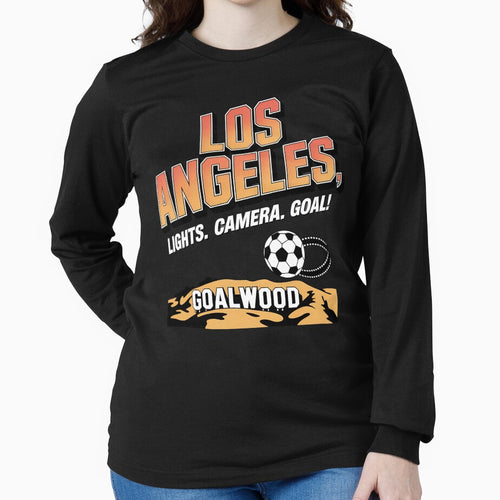 2026 soccer city - Los Angeles CA - soccer host city - american soccer fan - soccer supporter - red white and blue - national pride - soccer hype - soccer fan gear - soccer watch party by JansenGS