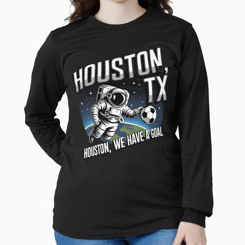 2026 soccer city - Houston TX - soccer host city - american soccer fan - soccer supporter - red white and blue - national pride - soccer hype - soccer fan gear - soccer watch party by JansenGS