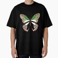 Aromantic Pride Butterfly by MetallicWings15