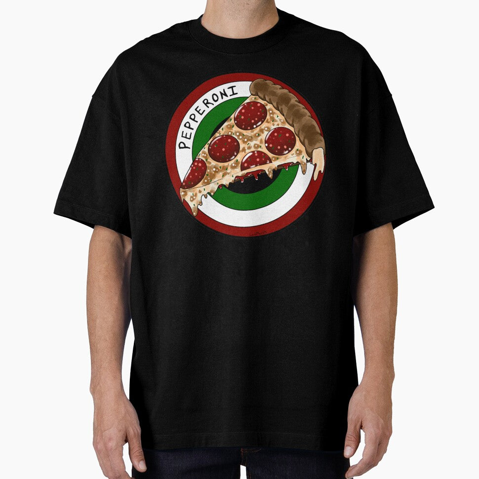 Pepperoni Slice of Pizza by LyAnMeArt