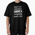 Don't Be Ridiculous Andrea, Everybody Wants This - Viral Meme (Blue BG) by FilipeFerreira
