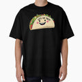 Let’s Go Taco! Cute Smiling Taco Face – Funny Food Pun Design by Dokak Shop