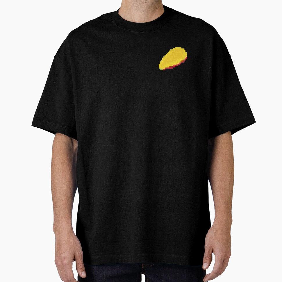 Pixel Mango Slice - pixel food art by LittleFoodShop