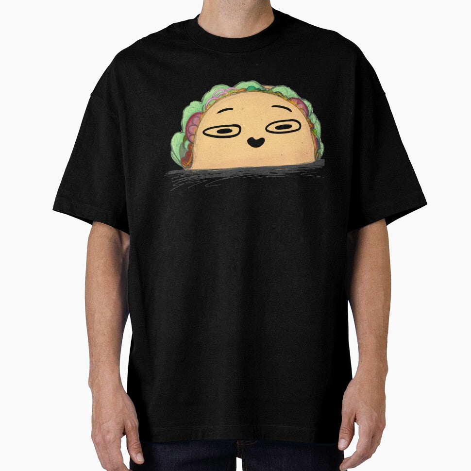 Taco with a funny face by Safawoodsart