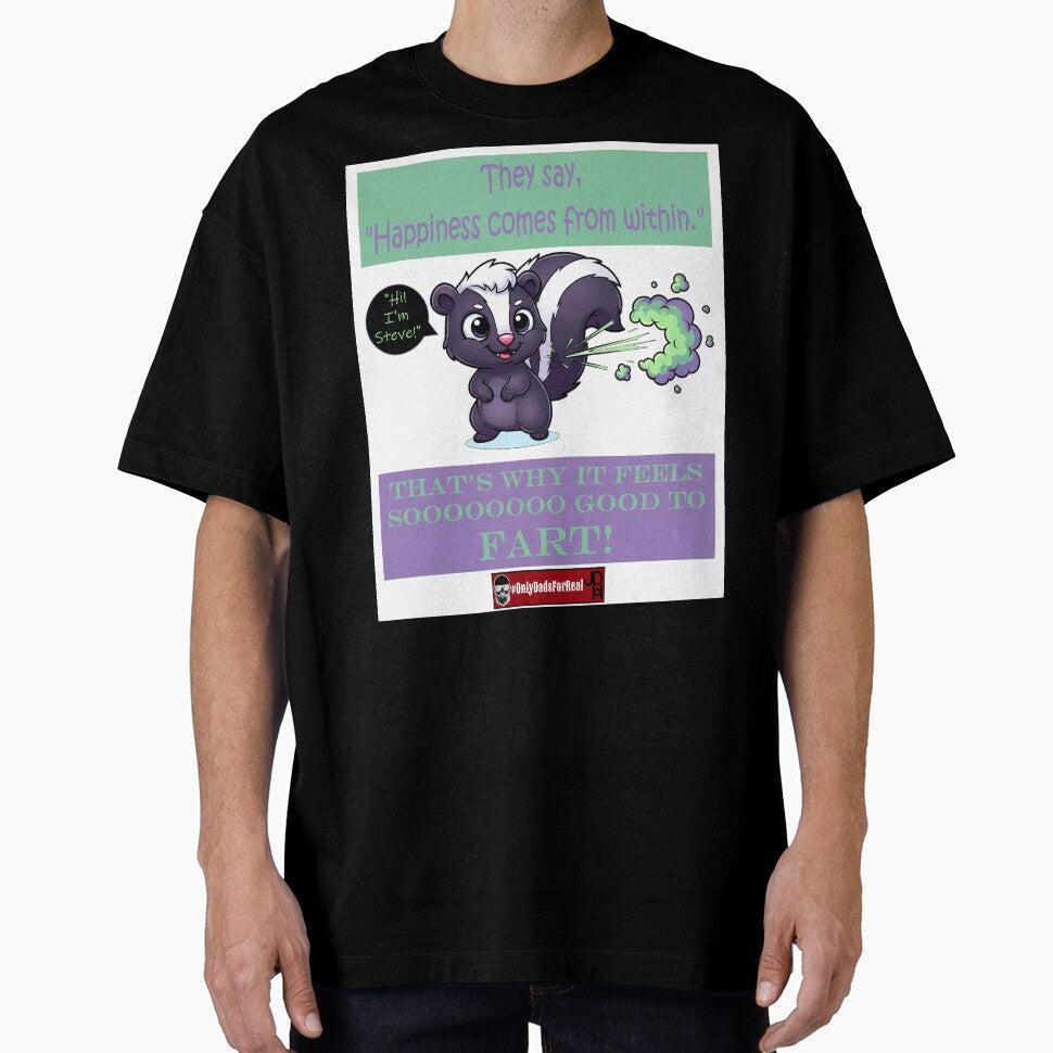 Farting Skunk (White) *More Colors Available in Collection by OnlyDadsForReal