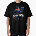 Down Under United Australia Soccer Kangaroo Shirt | Australian Football Fan Merch by Prime legend