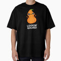 Looking Gourd Funny Veggie Pun (Dark BG) by punnybone