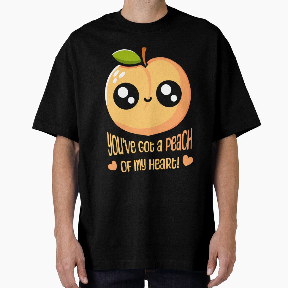 You've Got A Peach Of My Heart! Cute Peach Pun by PMCreative