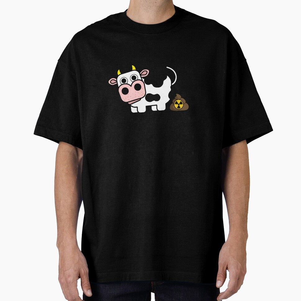 Mooclear Bomb Cute Cow Pun by punnybone