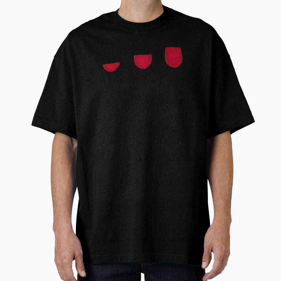 The Correct Amount of Wine - Red Wine Black Text by EcoElsa