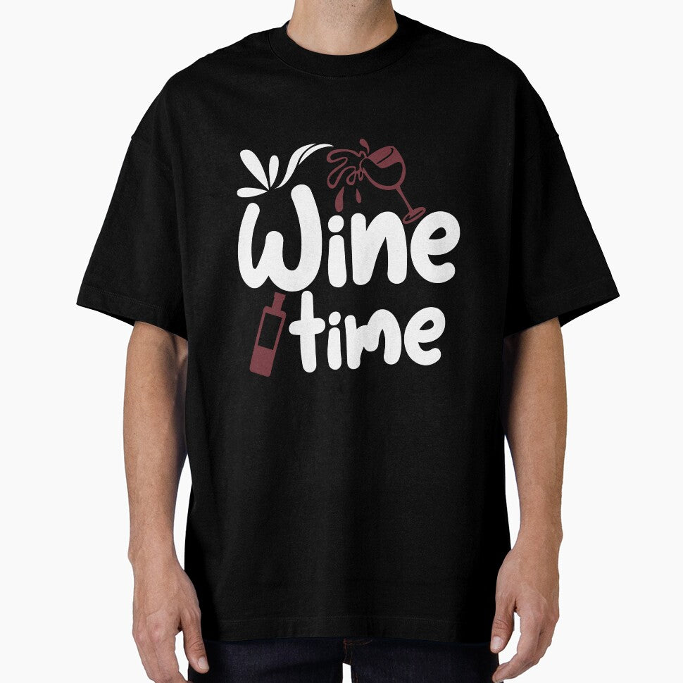 It's Wine Time somewhere, for wine lovers, happy hour by Schuva
