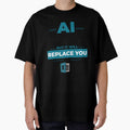 AI Won’t Replace Me Shirt, But It Will Replace You At Excel, Funny Office Humor Tee by DirectiveOffice
