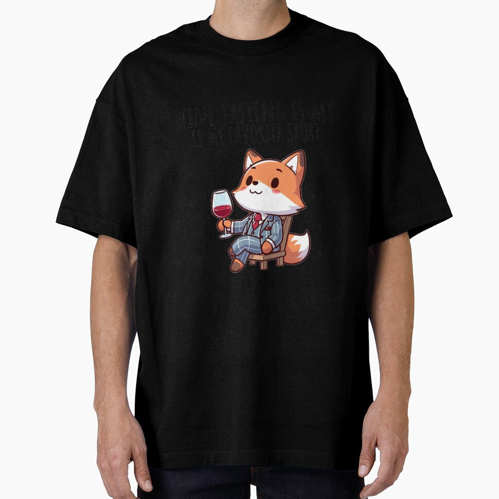 Wine Tasting Fox by LemuellTrends