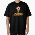 I Scream Ice Cream Horror Pun Design by AuraloomAtelier