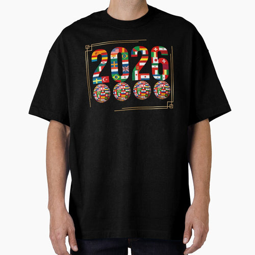 2026 World Cup International Flag Year by Khadigadesings