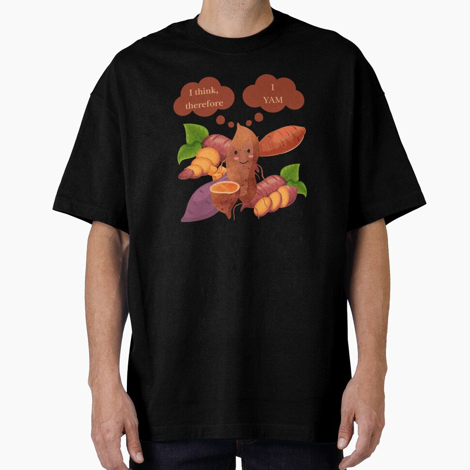 Vegetable Pun Philosopher Yam by bububabuinc