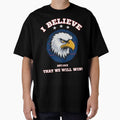 USA Soccer T-Shirt | I Believe That We Will Win | USMNT American Eagle Football Graphic Tee by WildTrace