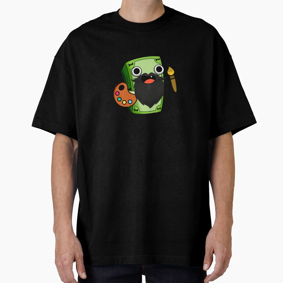 Monet Cute Artist Money Pun by punnybone