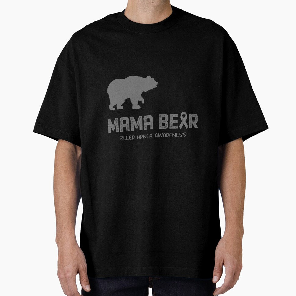 Sleep Apnea Awareness Mama Bear Support Sleep Apnea by Victormoratalla