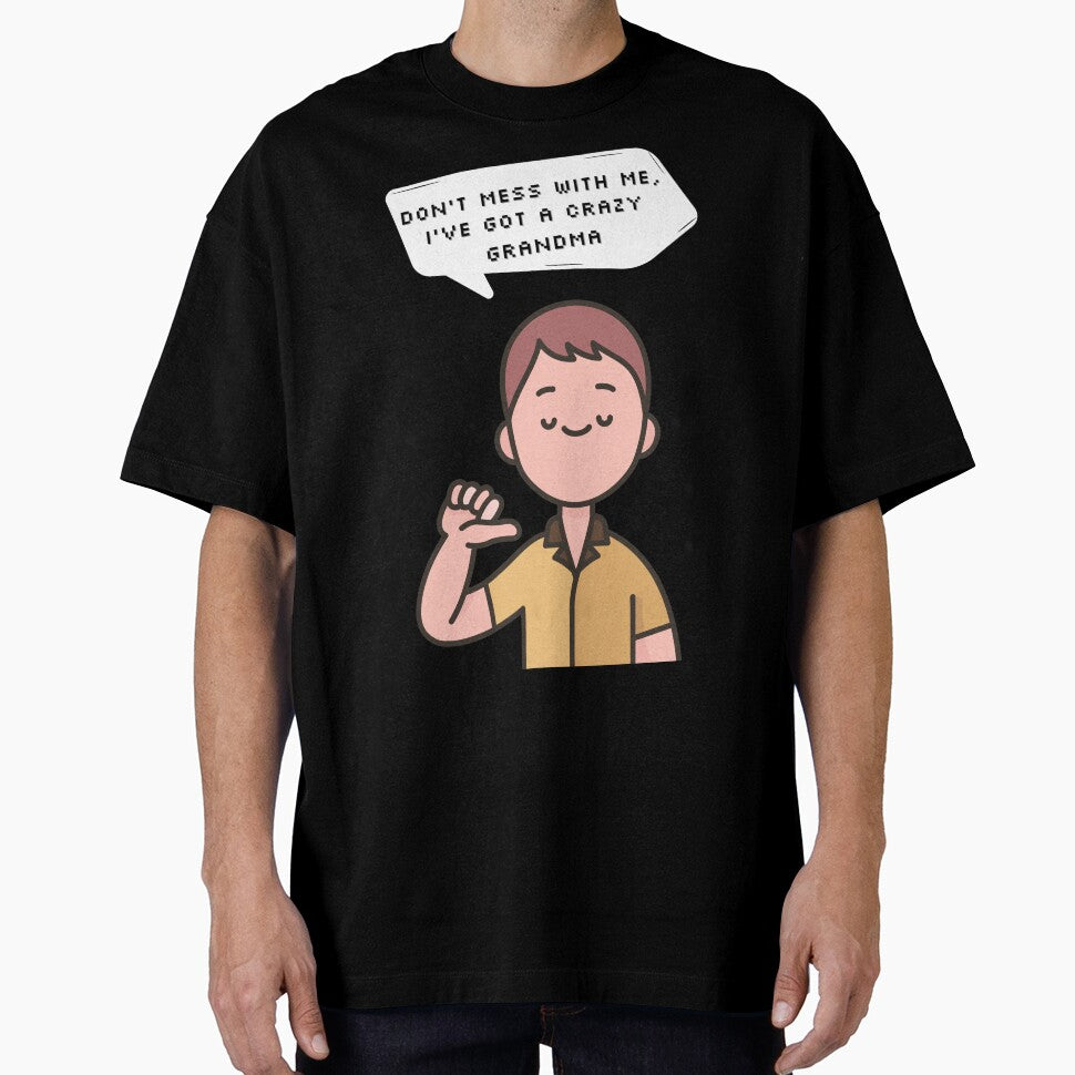 Don't mess with me, I've got a crazy grandma | Pixel Style by CircinusStore