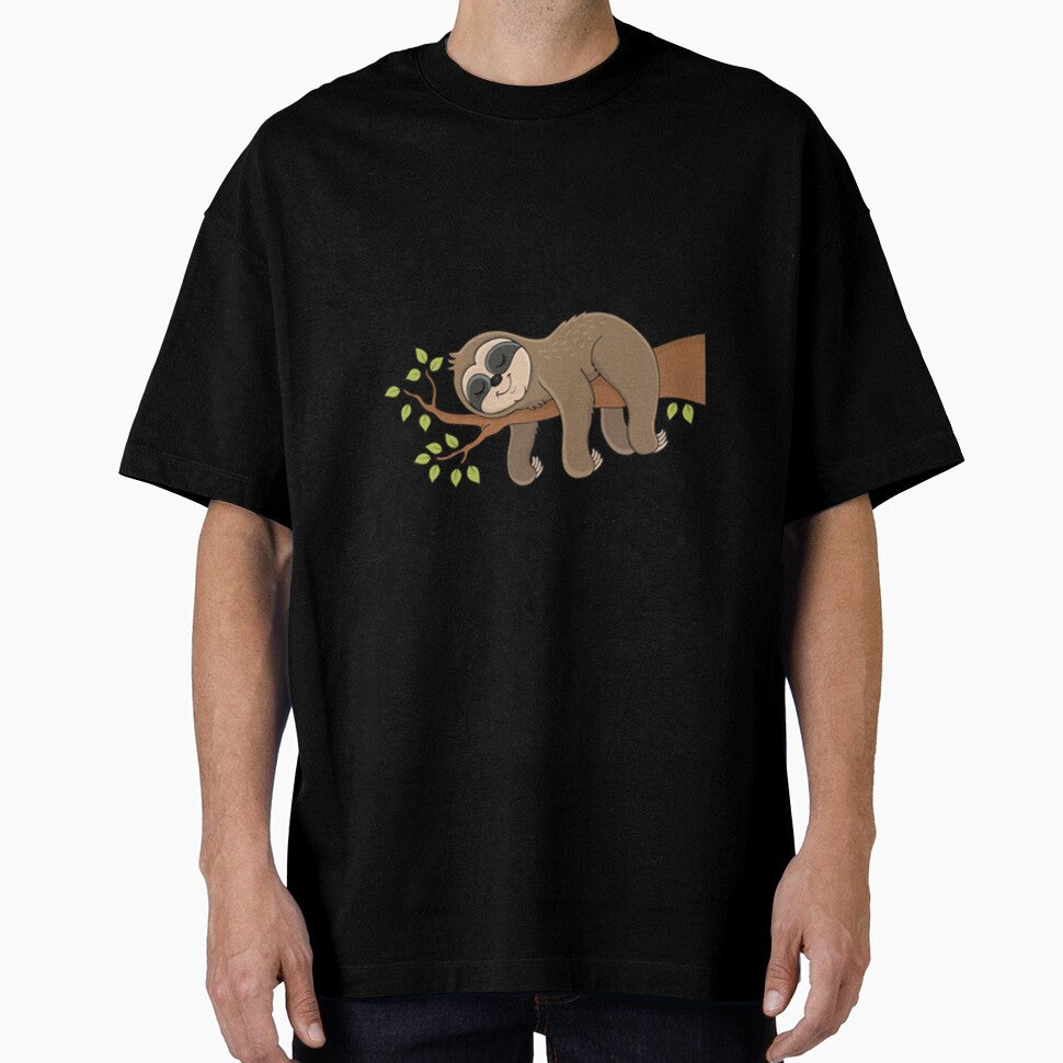 Lazy Day  is happening cute Sloth hanging out by PixelsNotPens