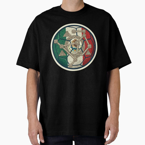 2026 Football Championship Host Nations Series - Artistic Heritage Soccer Ball - mexico by Sanatsalstile