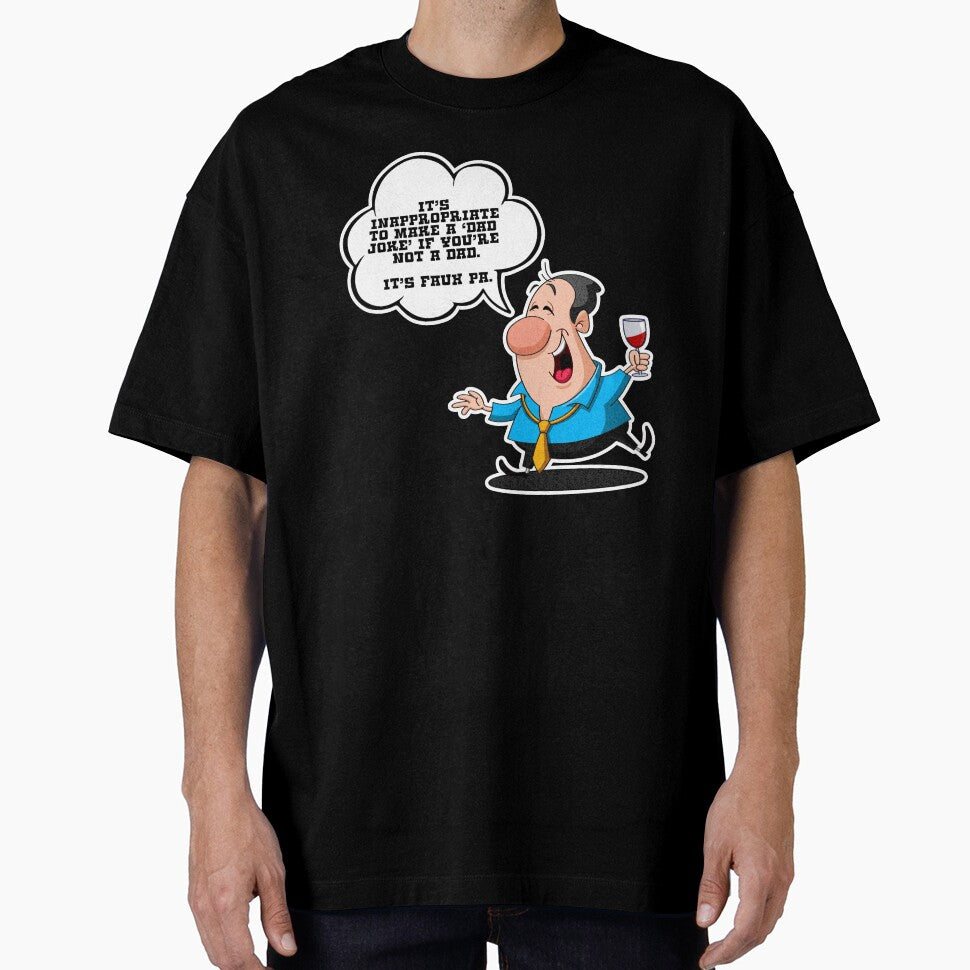 Dad Jokes Collection Dad Joke - It's Faux Pa Gift by TTFMerch