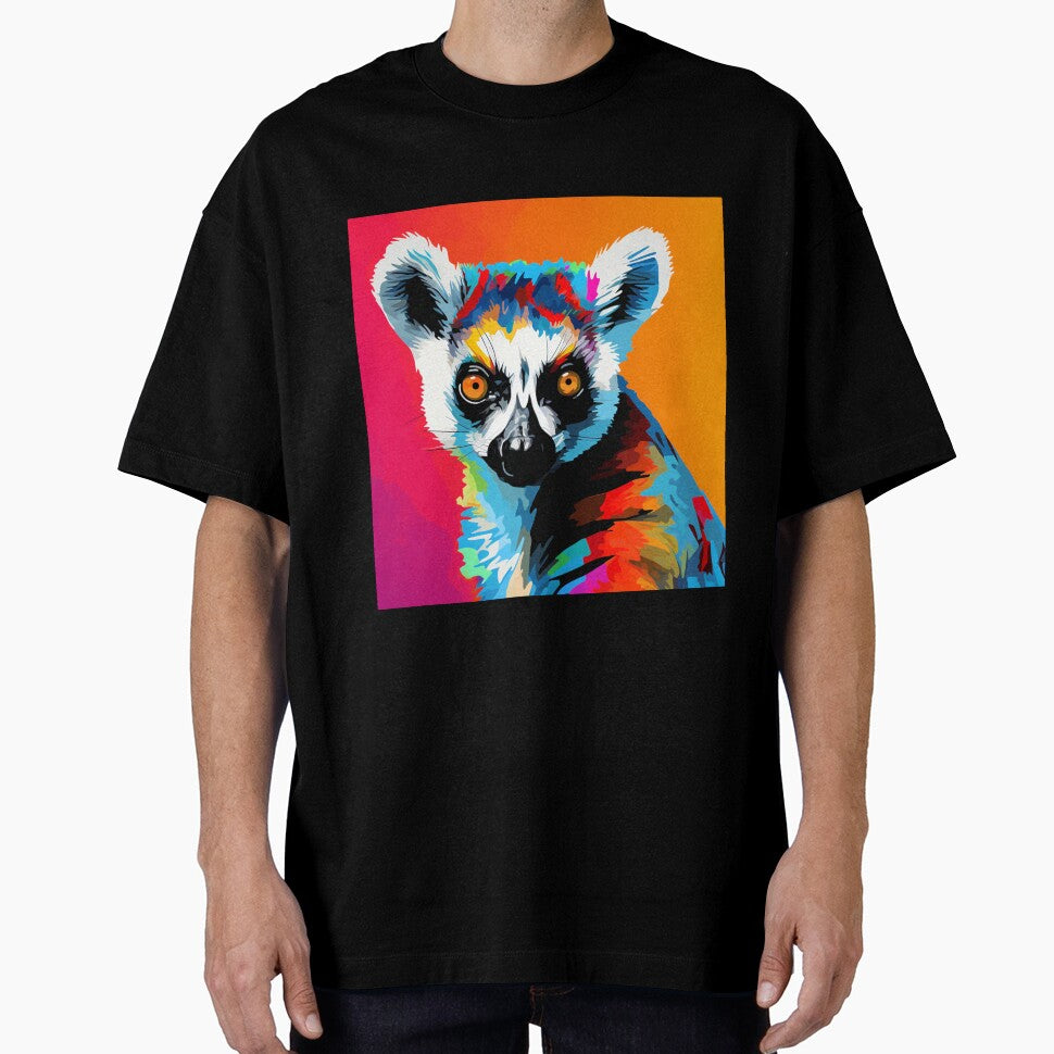 Lemur Pop Art 1 by AstroRisq