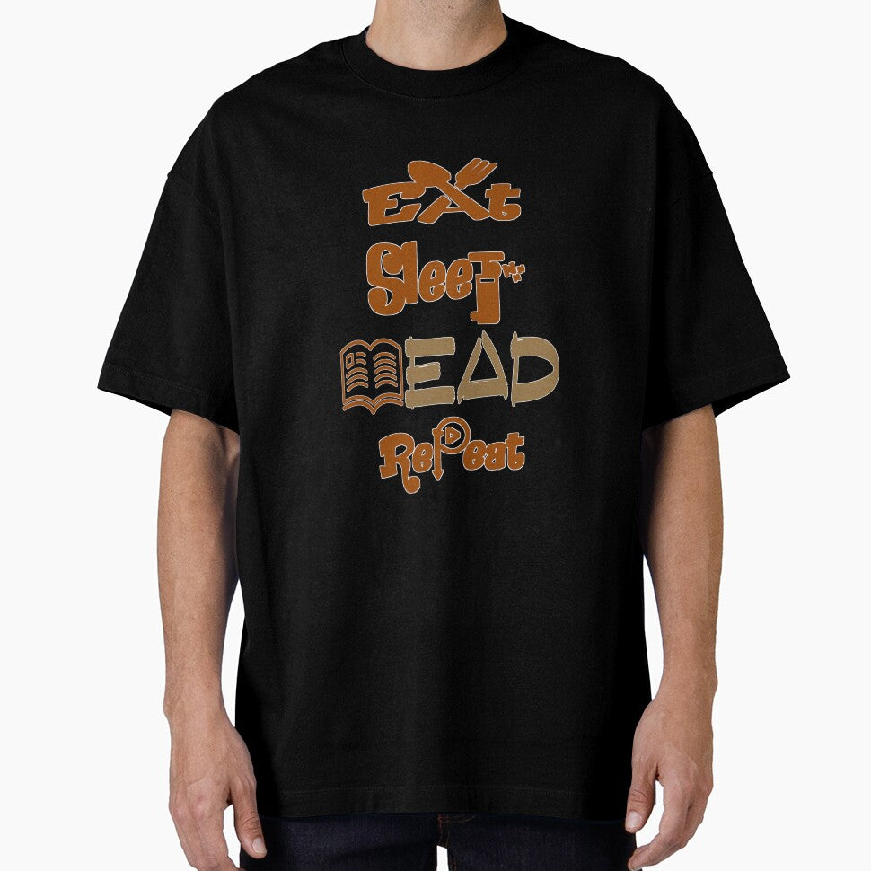 Eat sleep read repeat, by Chakilogy