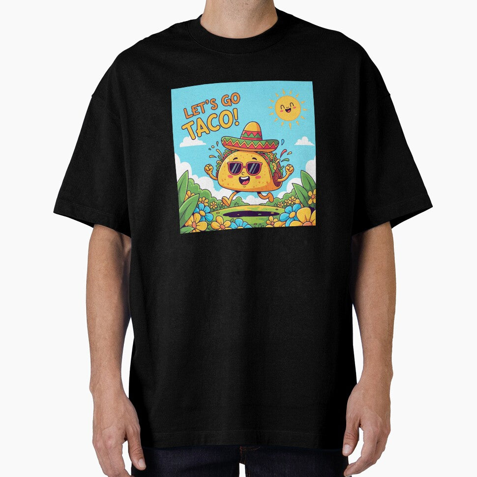 Let’s Go Taco – Kawaii Taco Design for Food Lovers by j-2k