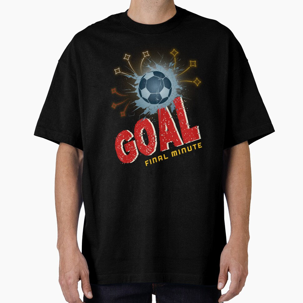 Final Minute Goal Soccer Shirt – World Football Championship Graphic Retro Sports Design by CHANCHANAI